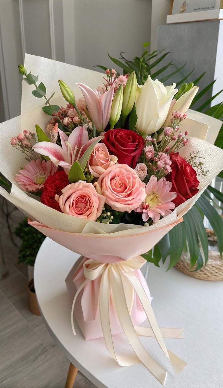Scarlet Rose Bouquet